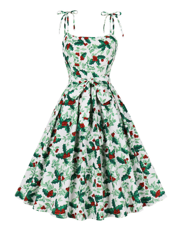 Vintage Inspired Ladies Christmas Dress