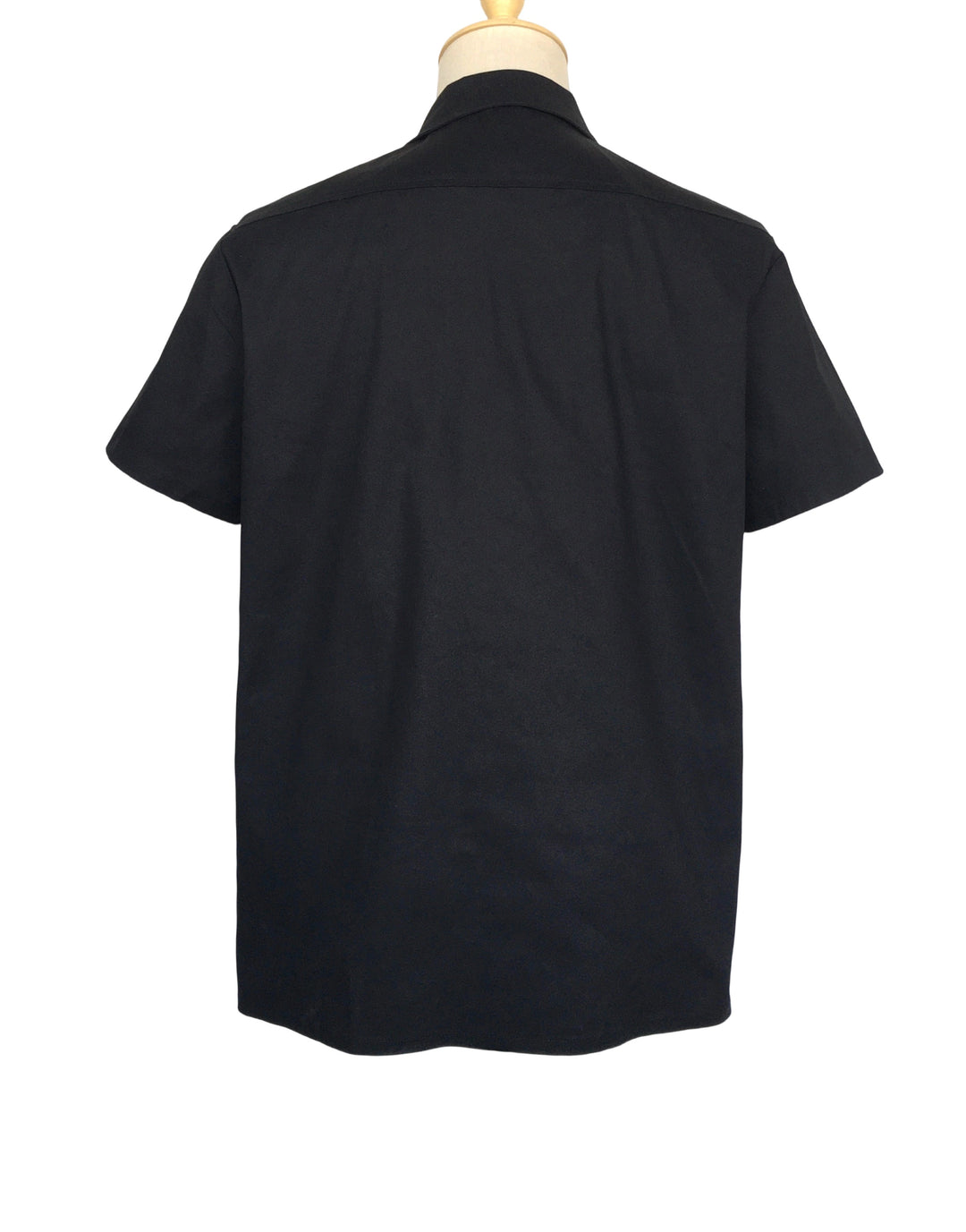 Mens Vintage Style Bowling Dress Shirt - Black Red Panels