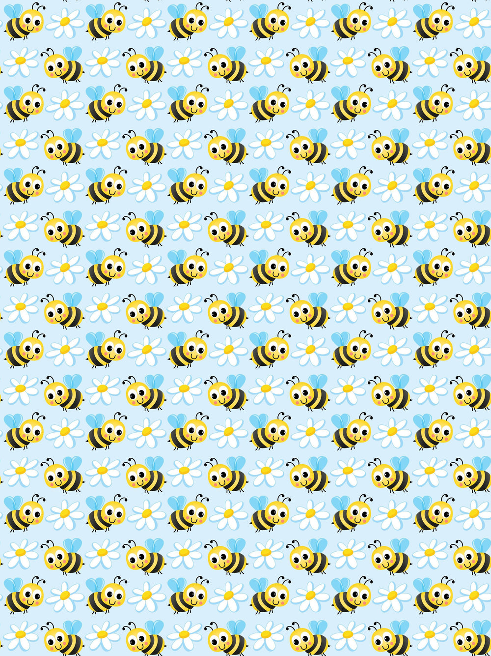 Bumblebees Full Circle Skirt