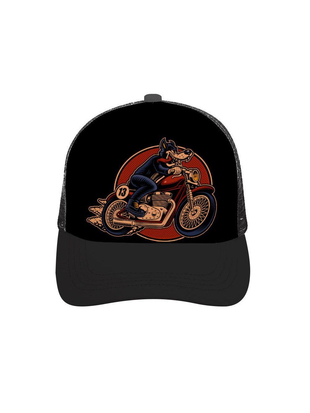 Custom Biker Snapback Cap