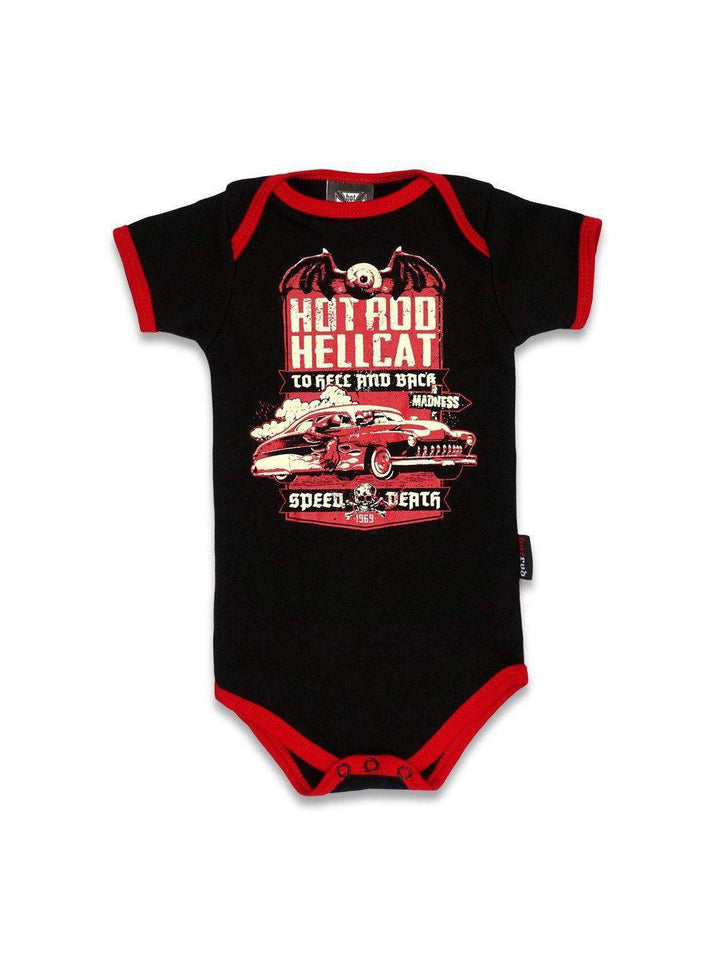 Hotrod Hellcat Speed Death Baby Rompers