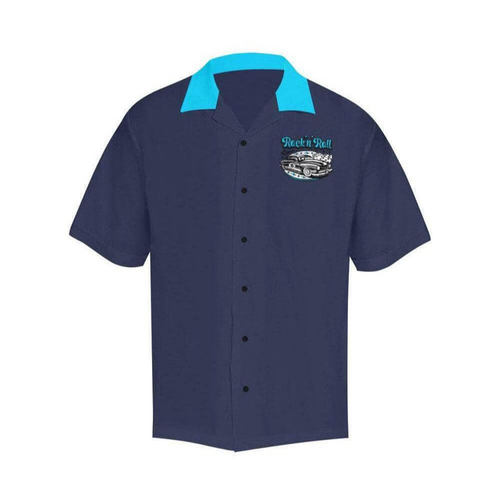 Rock n Roll Classic Button Up Shirt - Poison Arrow Retro
