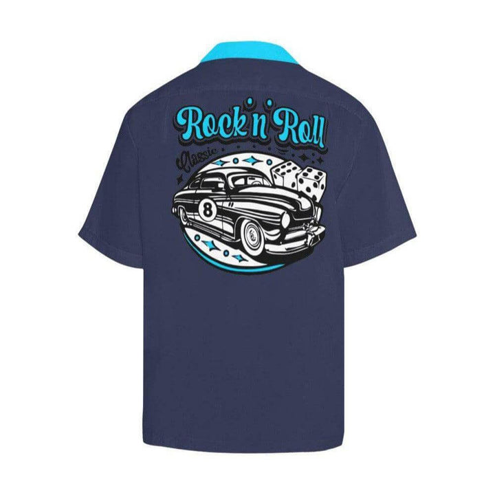 Rock n Roll Classic Button Up Shirt - Poison Arrow Retro
