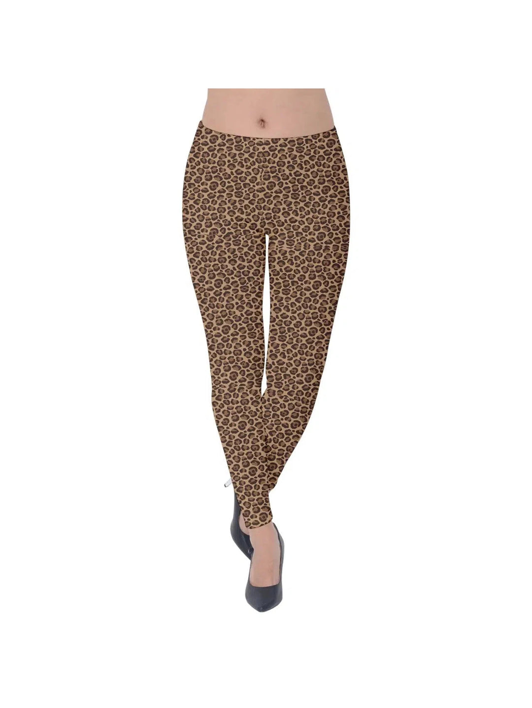 Leopard Print Velvet Leggings