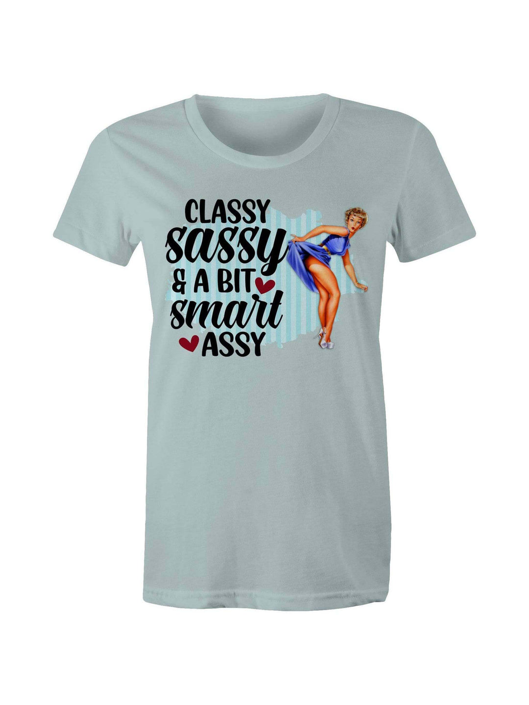Classy & Sassy - Women's Tee - Poison Arrow Retro