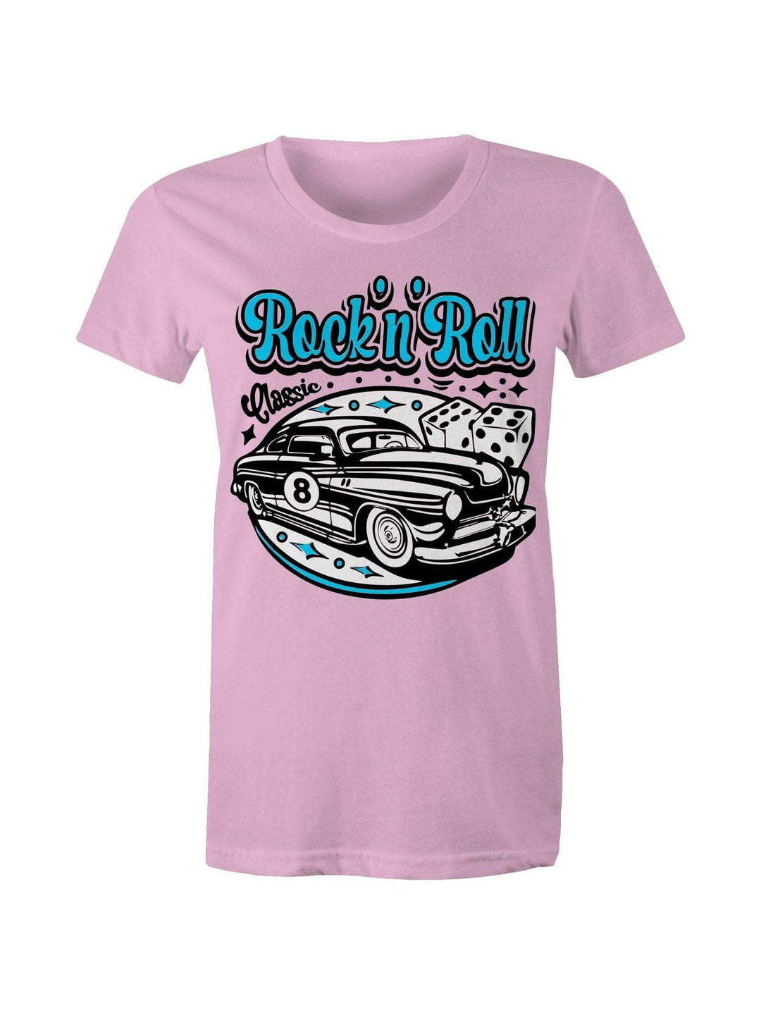 Rock n Roll Classic - Women's Tee - Poison Arrow Retro