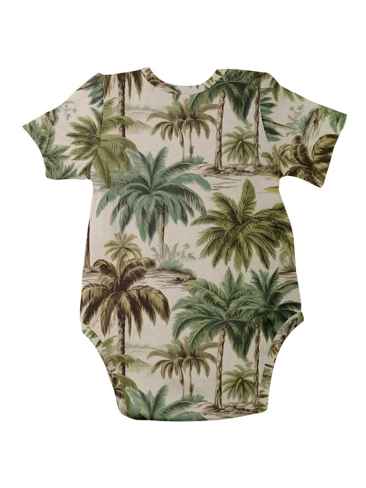 Palm Haven Baby Short Sleeve Onesie Bodysuit