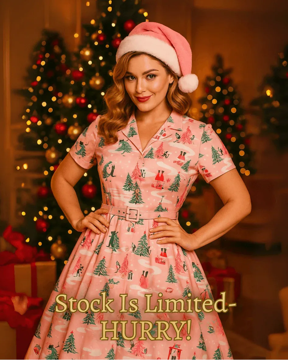 Bella Puurfect Christmas Swing Dress | BANNED Retro Bella Puurfect Christmas Swing Dress | BANNED Retro