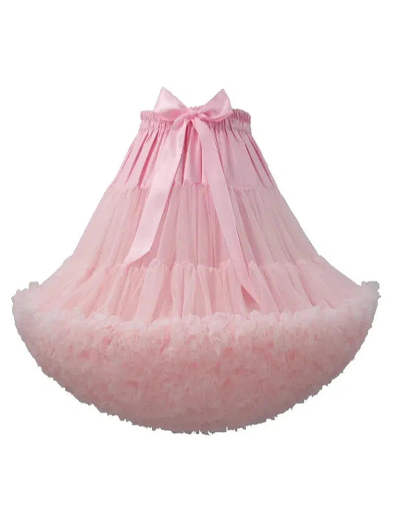 Pink Fluffy Petticoat 55cm