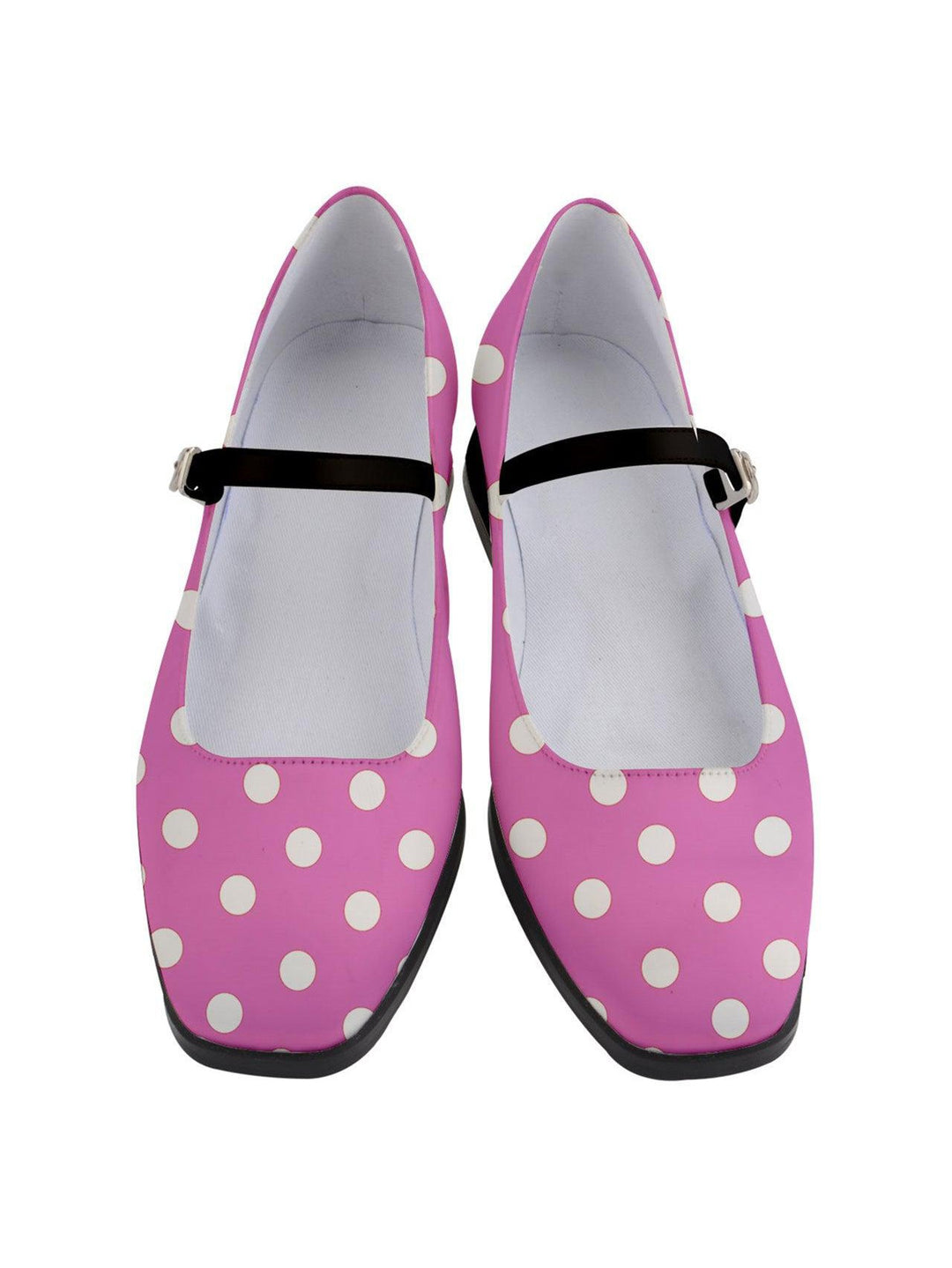 Pink Polka Dot Women's Mary Jane Shoes [IN STOCK]