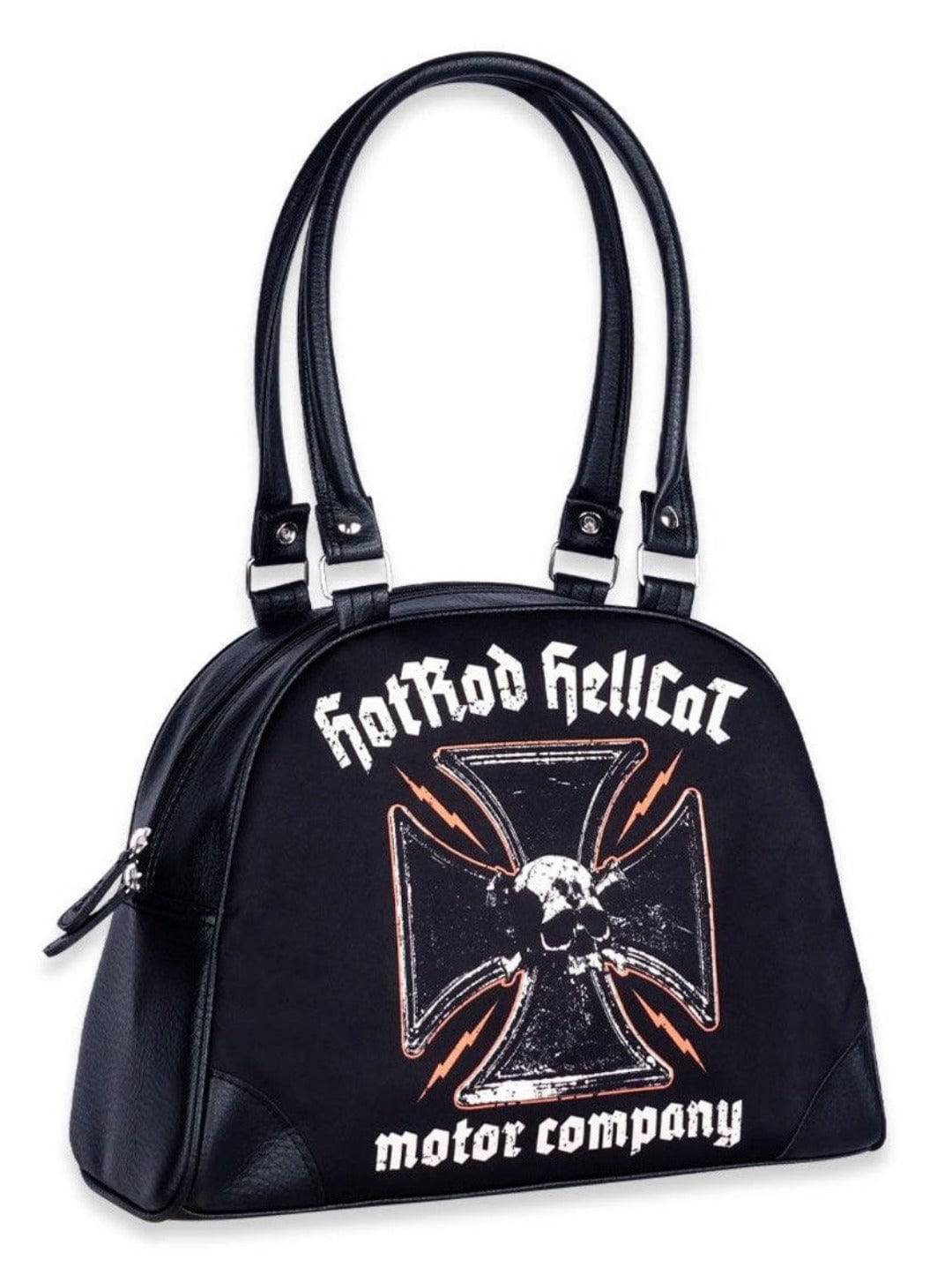 HOTROD HELLCAT Motor Company Bowling Handbag - Poison Arrow Retro