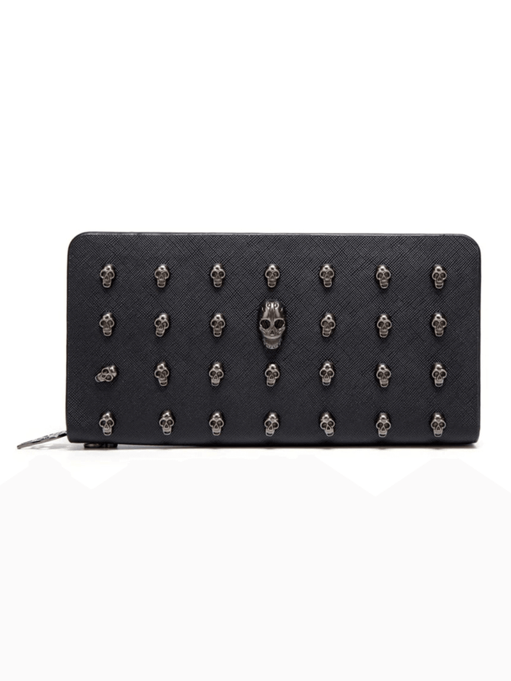 Skull Clutch Wallet - Poison Arrow Retro