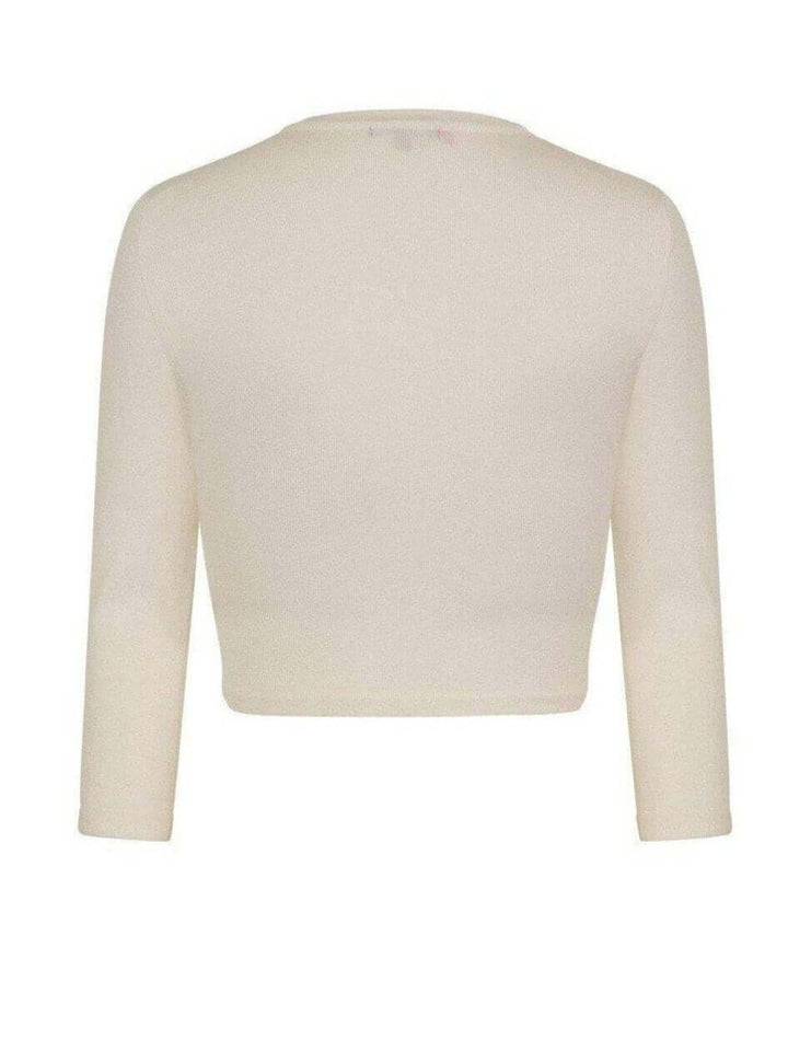 HELL BUNNY MAGGIE BOLERO IVORY - Poison Arrow Retro