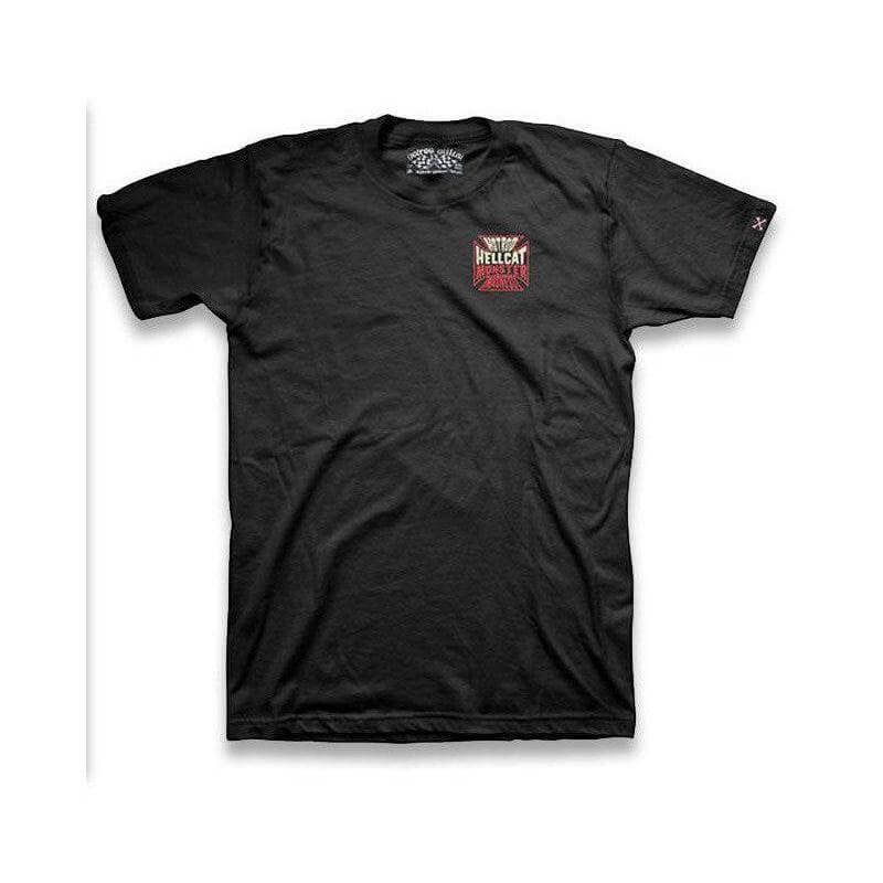 Hotrod Hellcat Mens Tshirt Monster Madness - Poison Arrow Retro