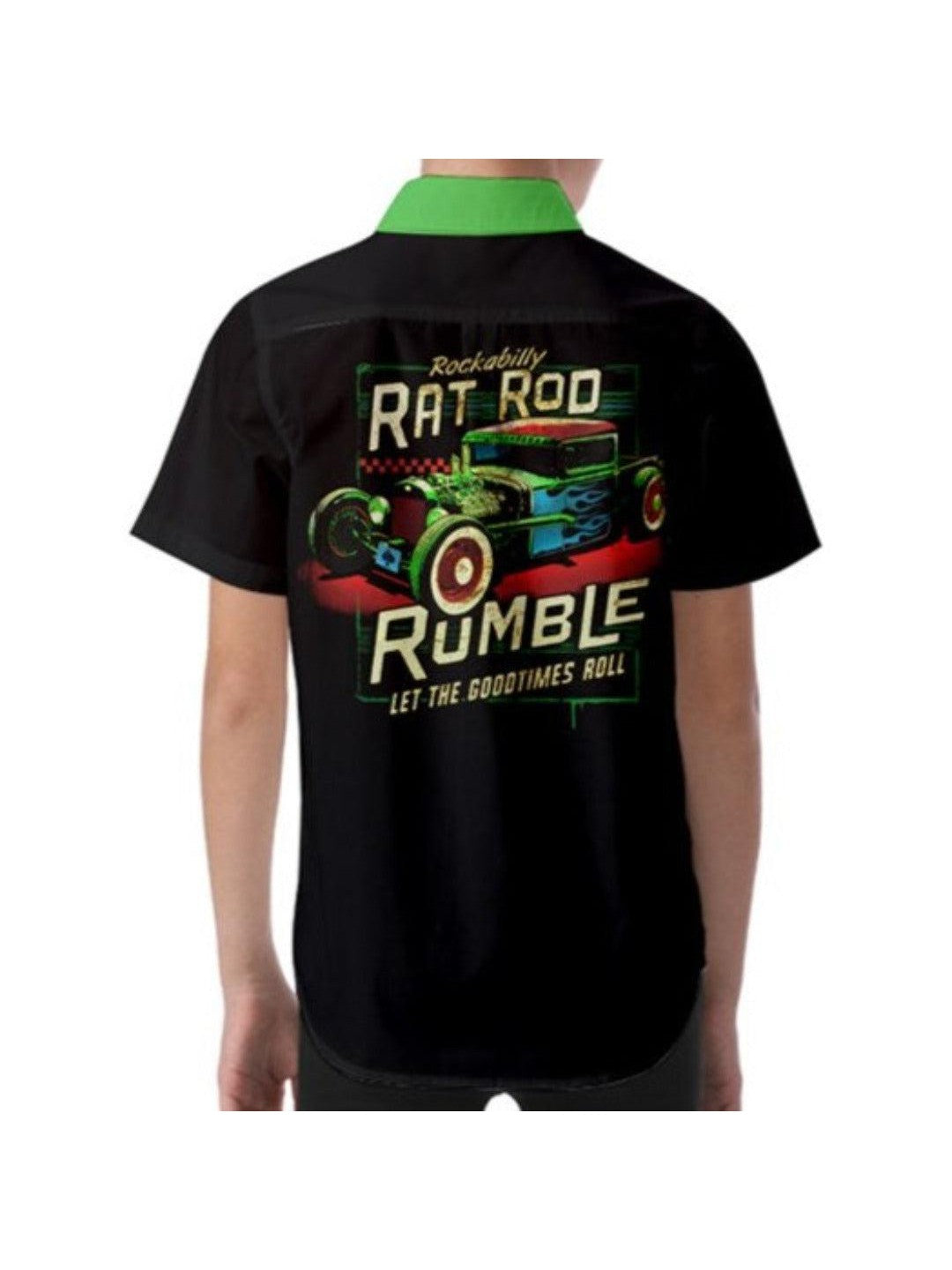 Rat Rod Rumble Kids' Short Sleeve Shirt