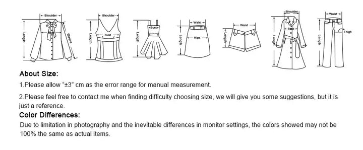 Size guide and care instructions for vintage swing dresses with measurement details.