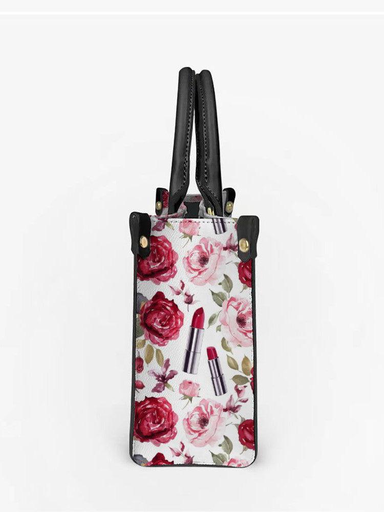 Roses & Ruby Lips Handbag