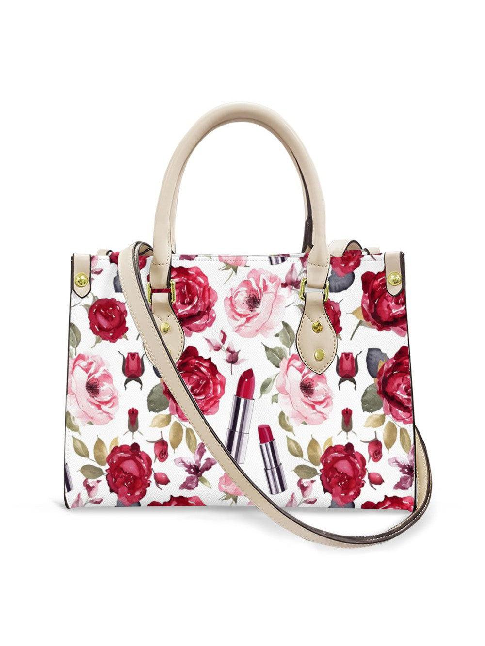 Roses & Ruby Lips Handbag