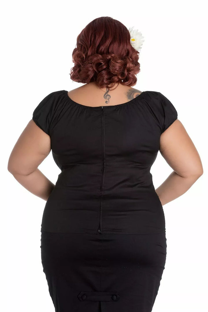 HELL BUNNY MELISSA TOP