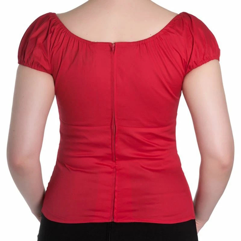 HELL BUNNY MELISSA TOP