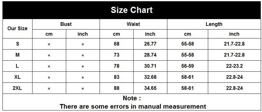Size chart for Western Cowgirl Flared Skirt showing measurements for bust, waist, and length in cm and inches.