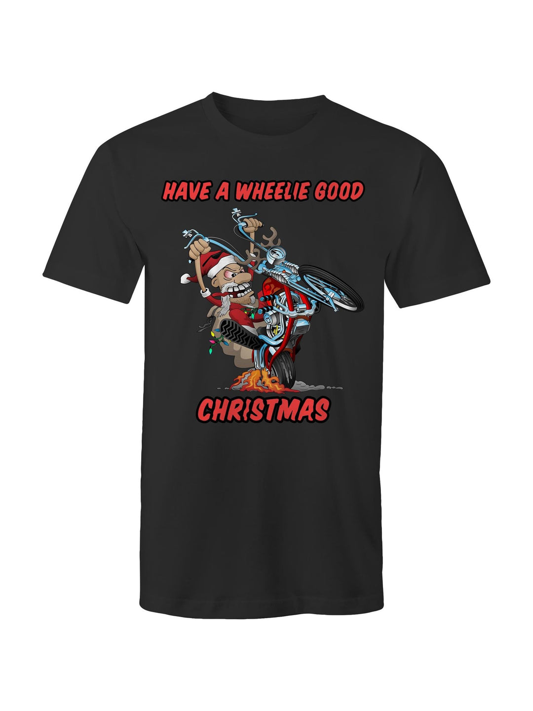 Wheelie Good Christmas - Mens T-Shirt