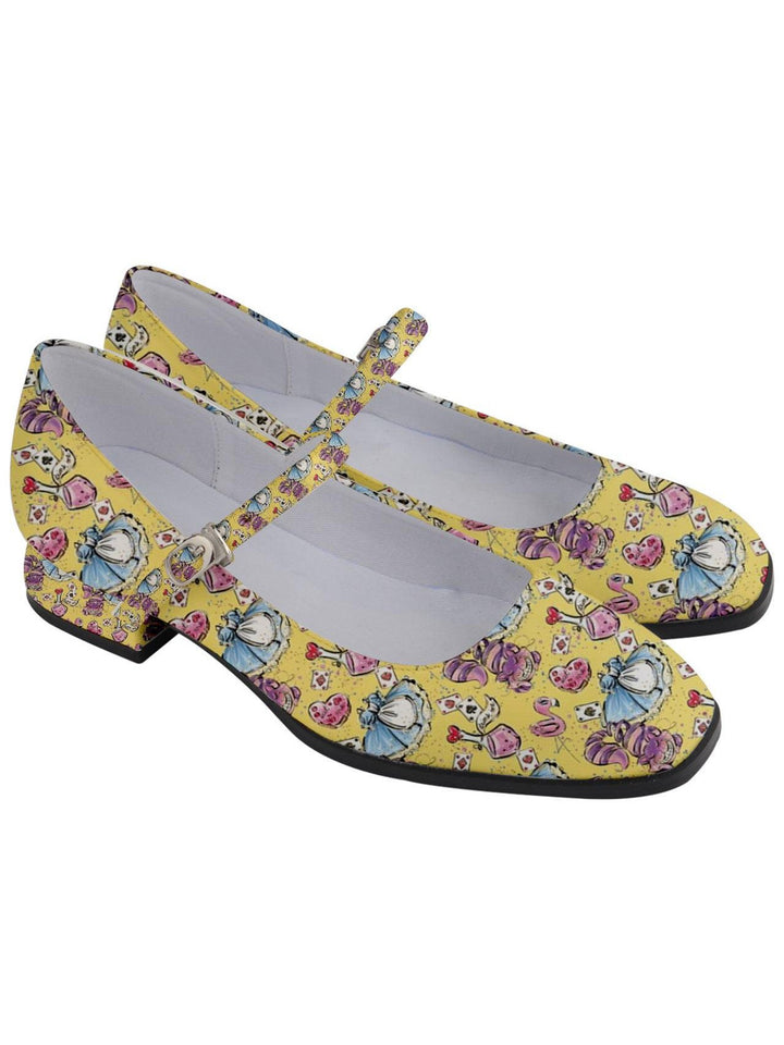 Alice in Wonderland Women's Mary Jane Shoes