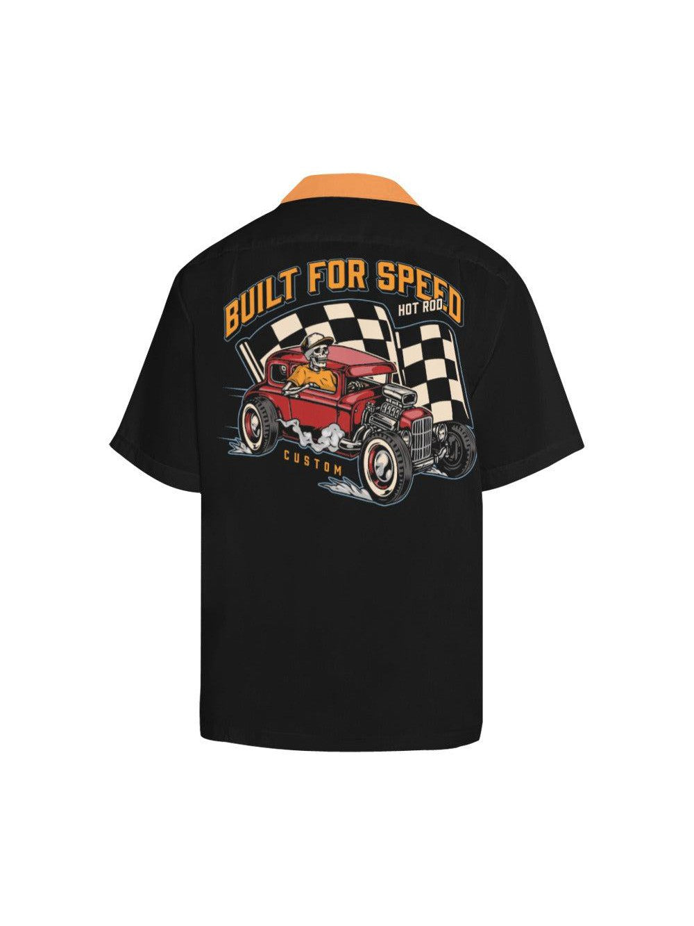 Built for Speed Men's Rockabilly Hotrod Shirt