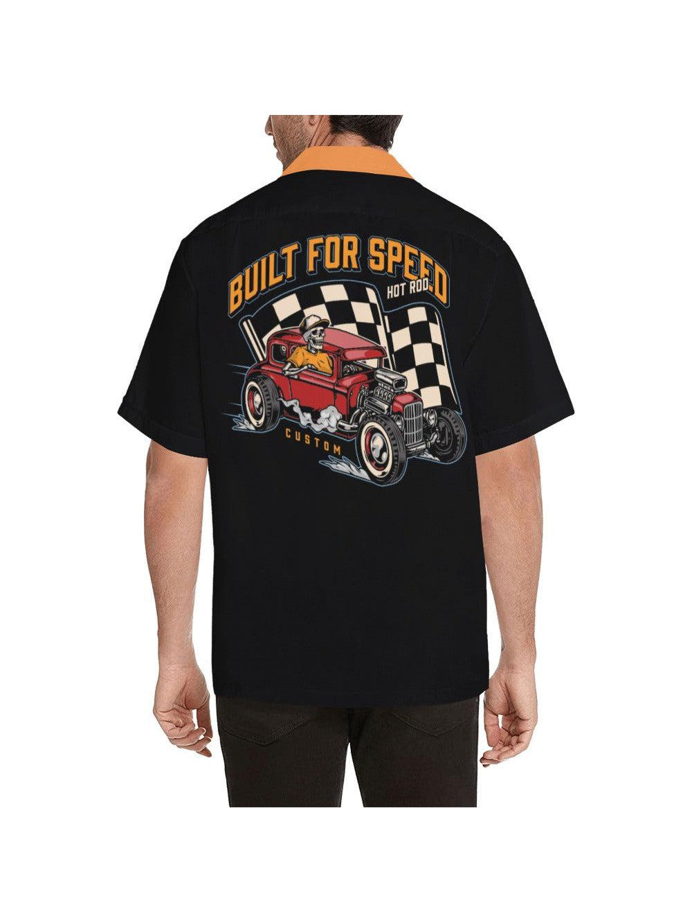 Built for Speed Men's Rockabilly Hotrod Shirt