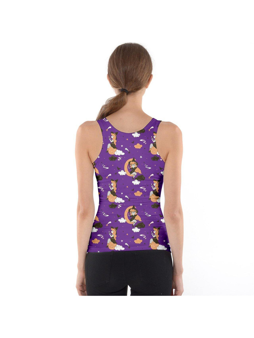 PINUP WITCH PURPLE Tank Top