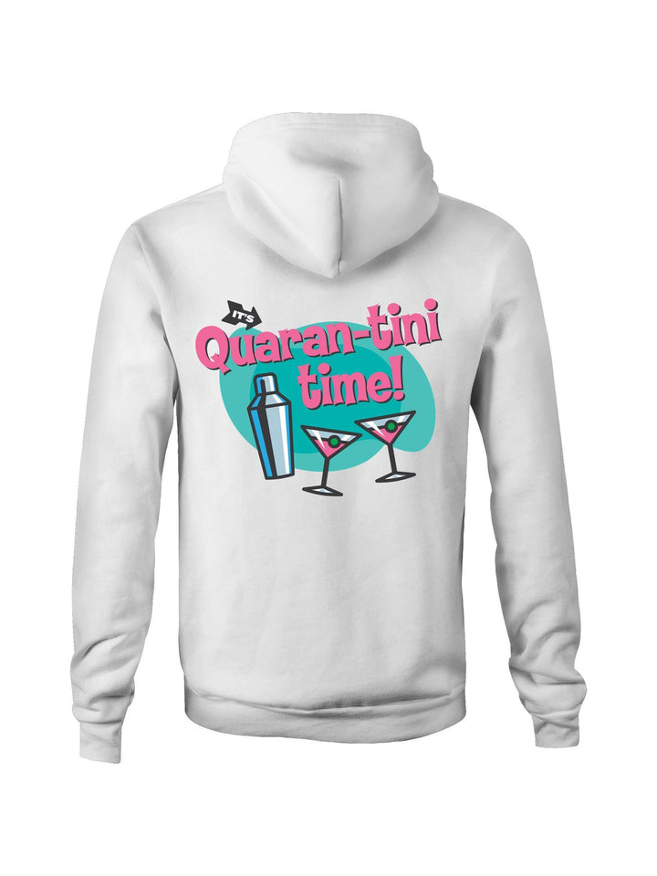 Quaran-tini Time - Pocket Hoodie Sweatshirt