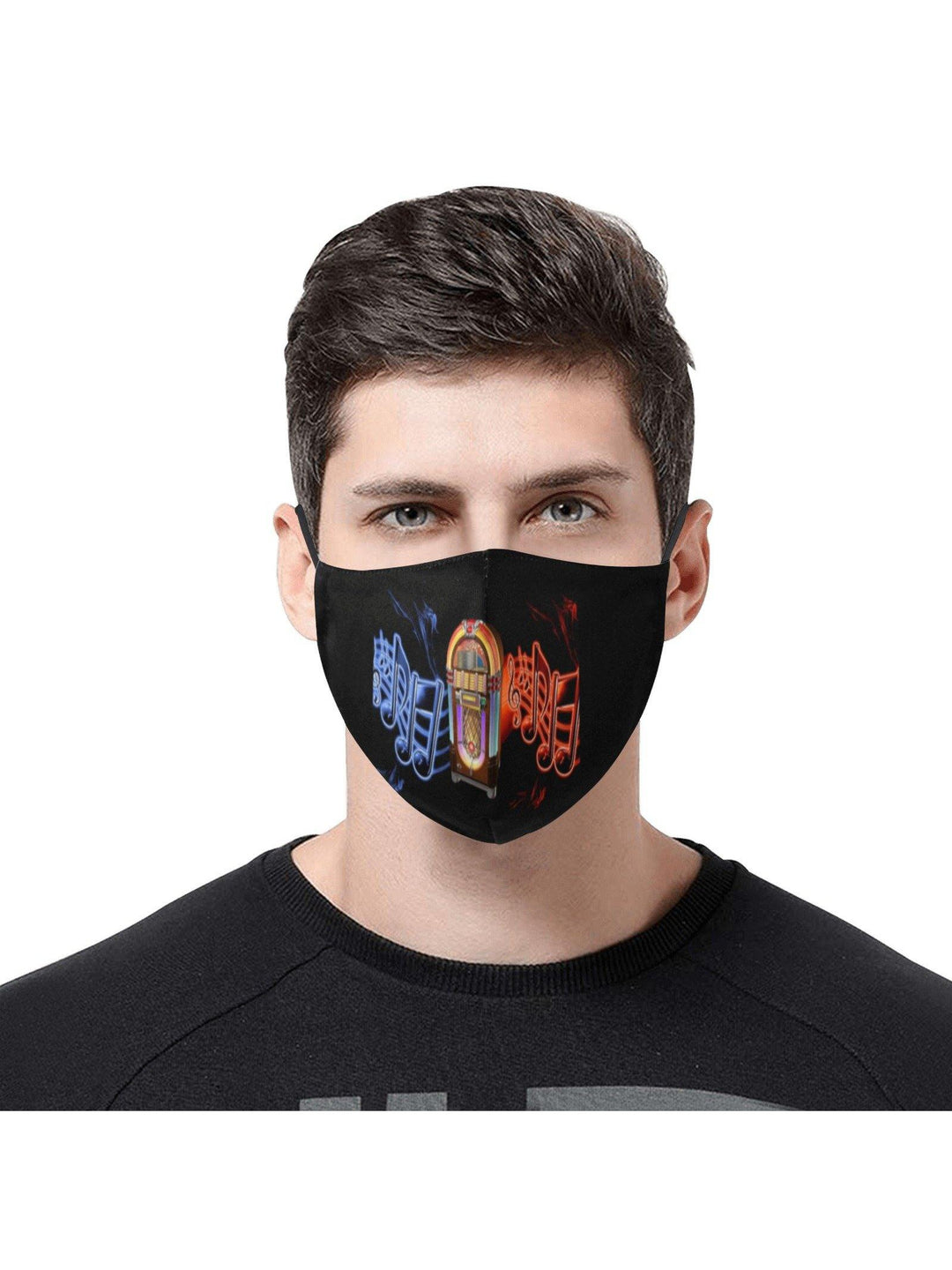 REUSABLE FACE MASKS WITH FILTERS - NEON JUKEBOX