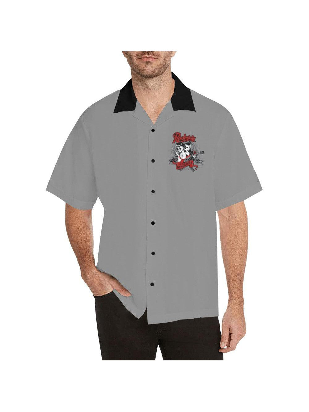 Rockabilly Never Dies Button Up Shirt