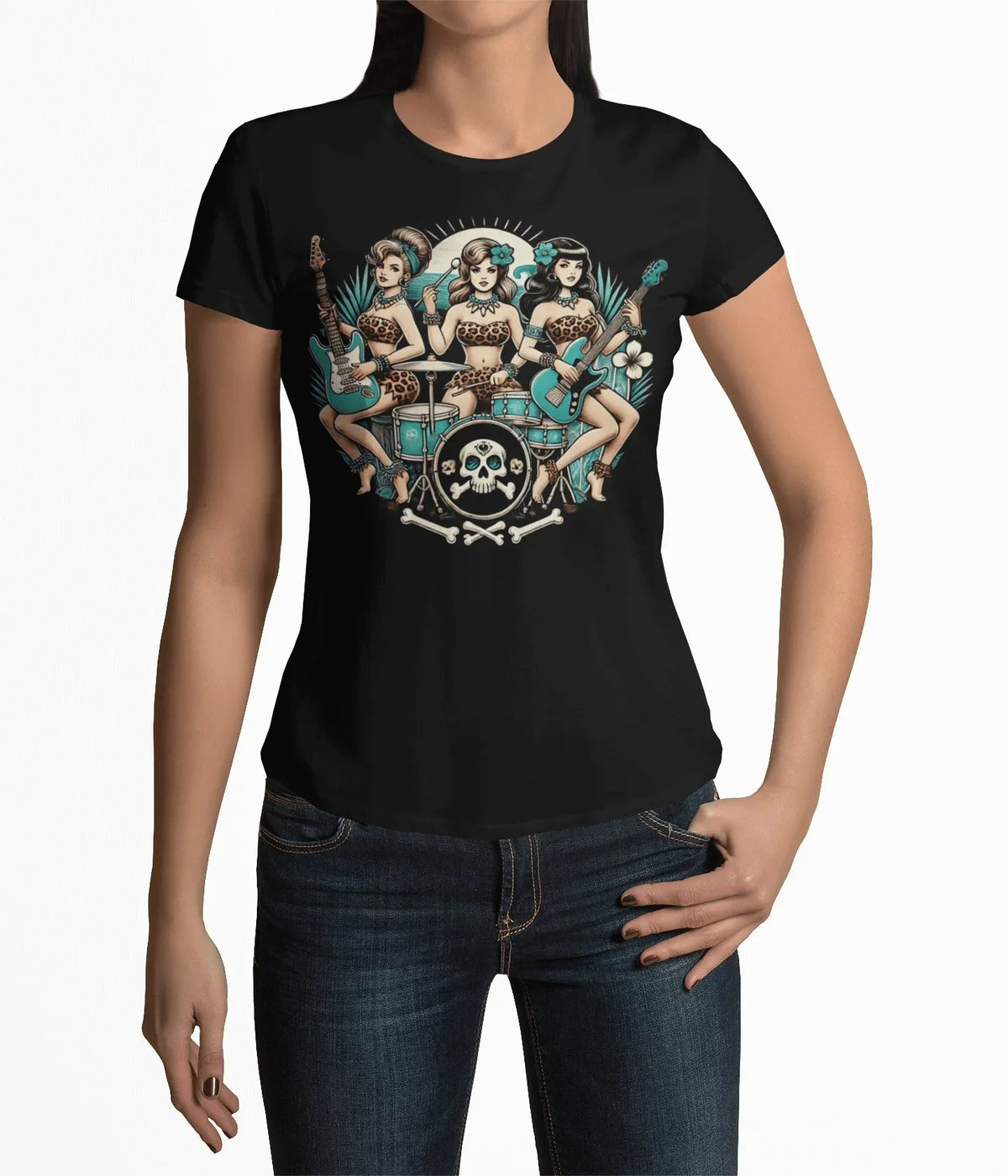 T-shirts Rétro pour Femmes - Tees Graphiques Vintage