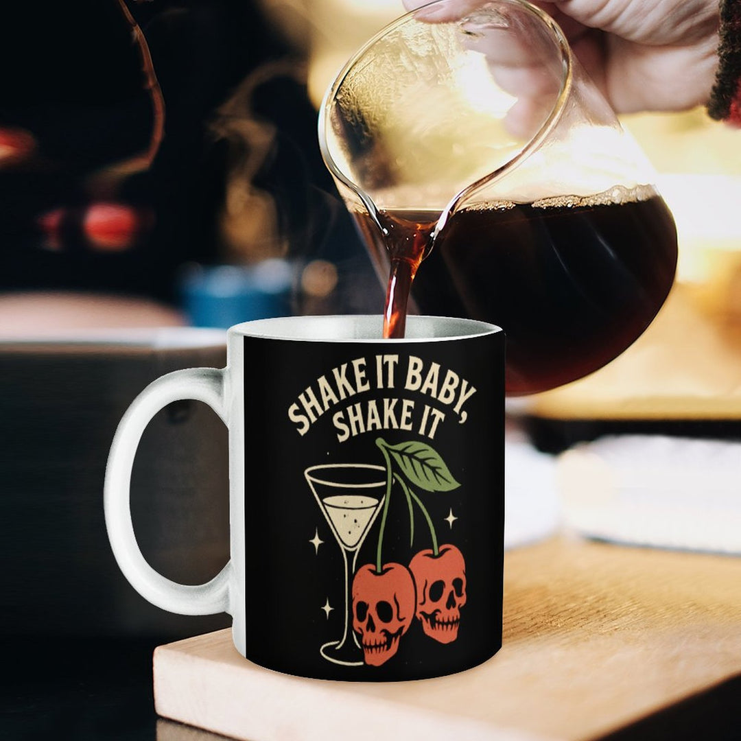 Shake It Baby White Mug