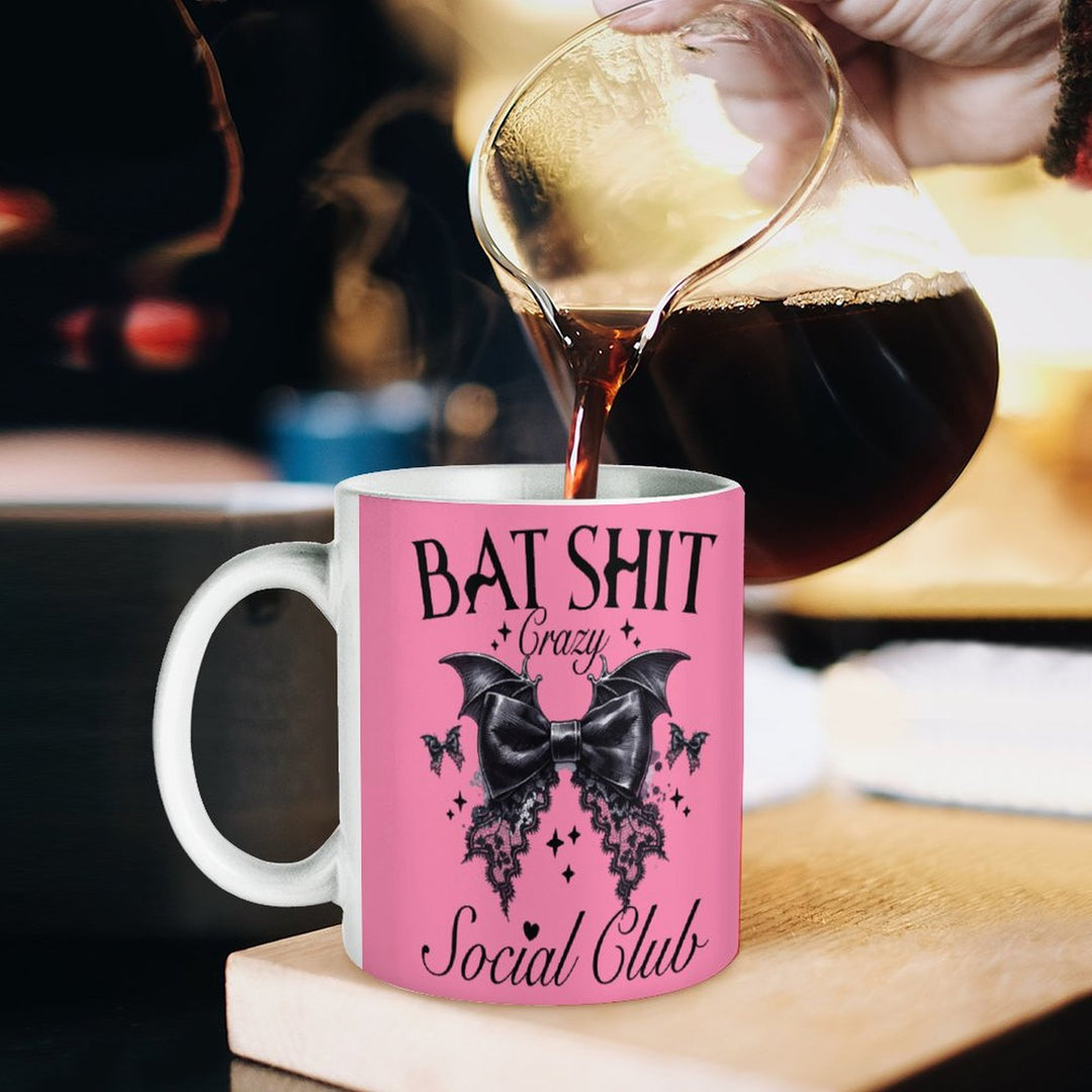 Bat Shit Crazy White Mug