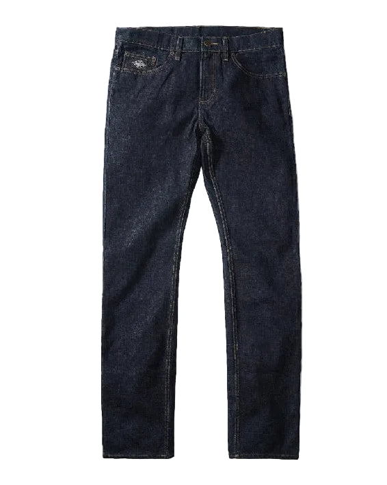 Liquorbrand Rumbler Denim men’s jeans front view in indigo denim