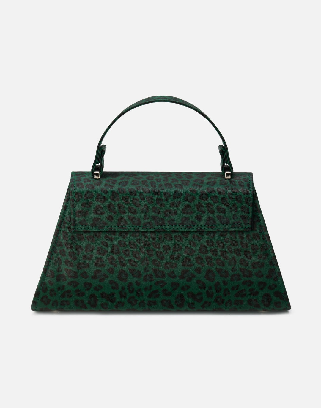 Liquorbrand Rumbler Handbag – Green Leopard Rockabilly Bowling Bag
