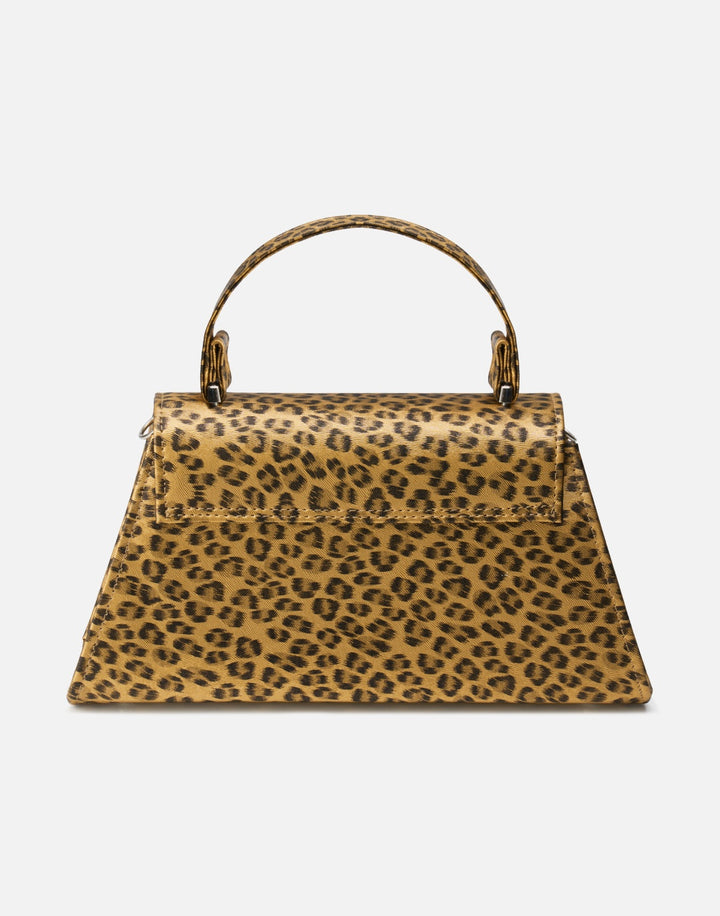 Liquorbrand Rumbler Handbag – Gold Leopard Rockabilly Bowling Bag