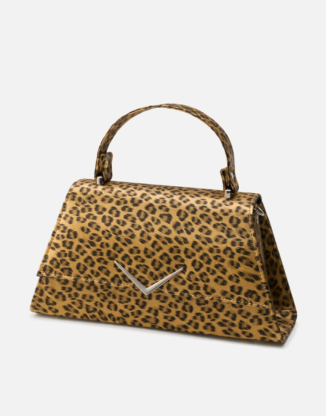 Liquorbrand Rumbler Handbag – Gold Leopard Rockabilly Bowling Bag