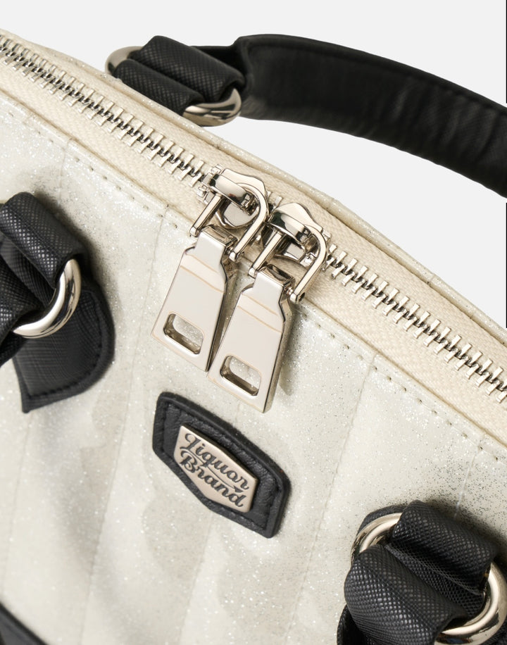 Liquorbrand Lil’ Rocket White Handbag