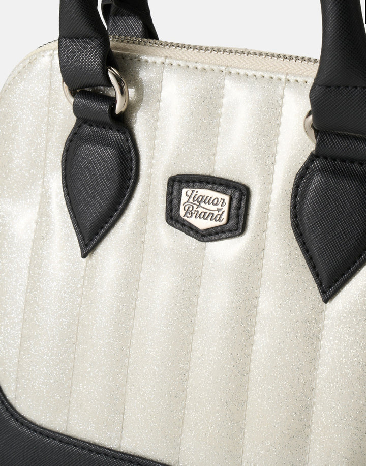 Liquorbrand Lil’ Rocket White Handbag