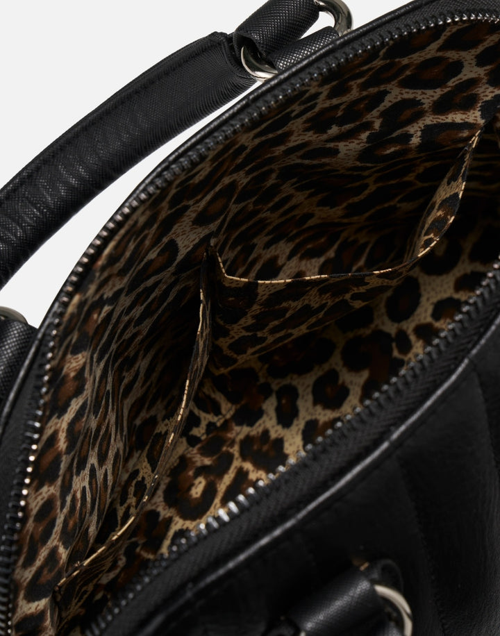 Liquorbrand Lil’ Rocket Black Handbag