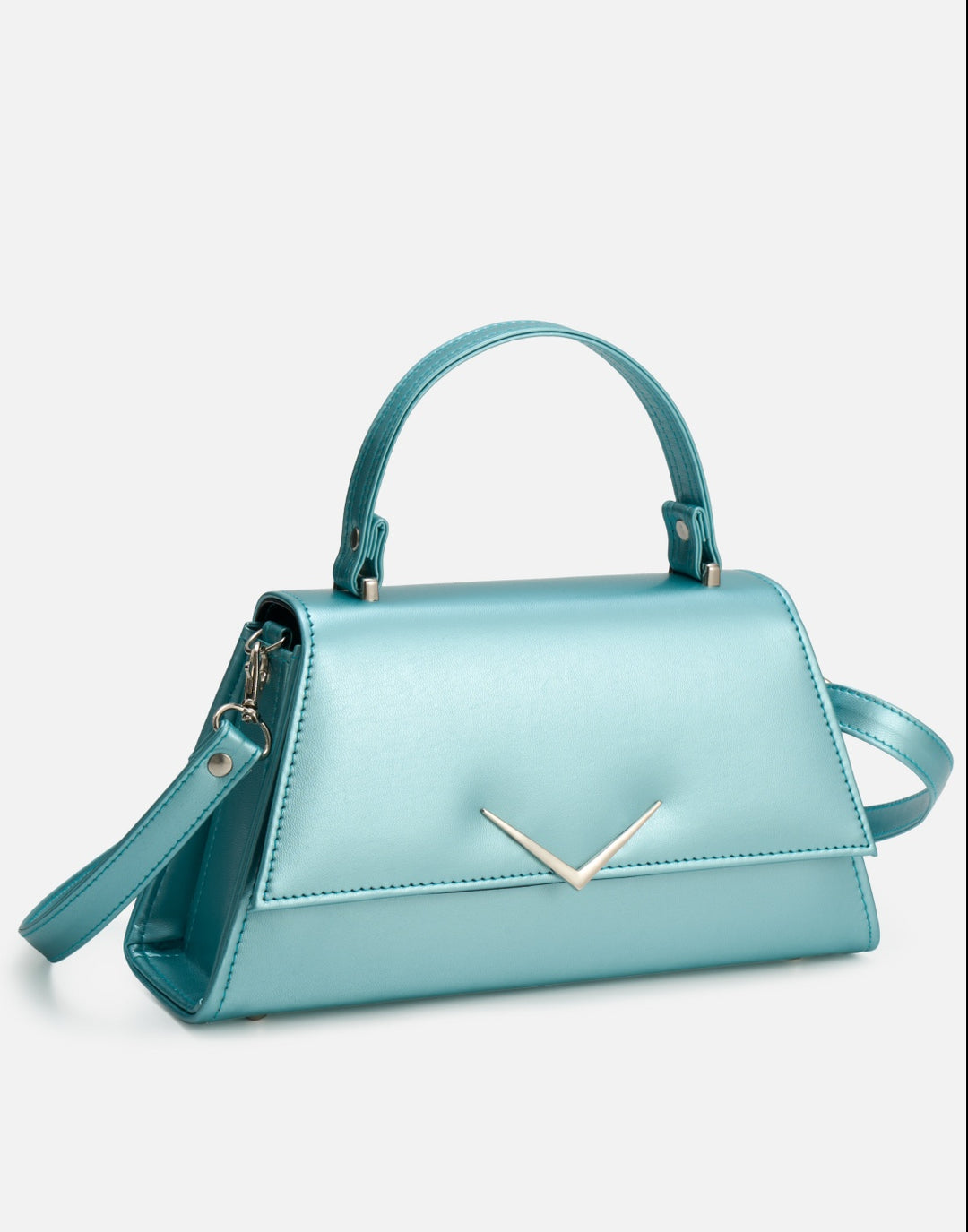 Liquorbrand Rumbler Handbag – Ice Blue Rockabilly Bowling Bag