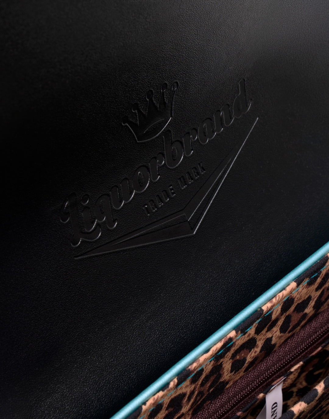 Liquorbrand Rumbler Handbag – Ice Blue Rockabilly Bowling Bag