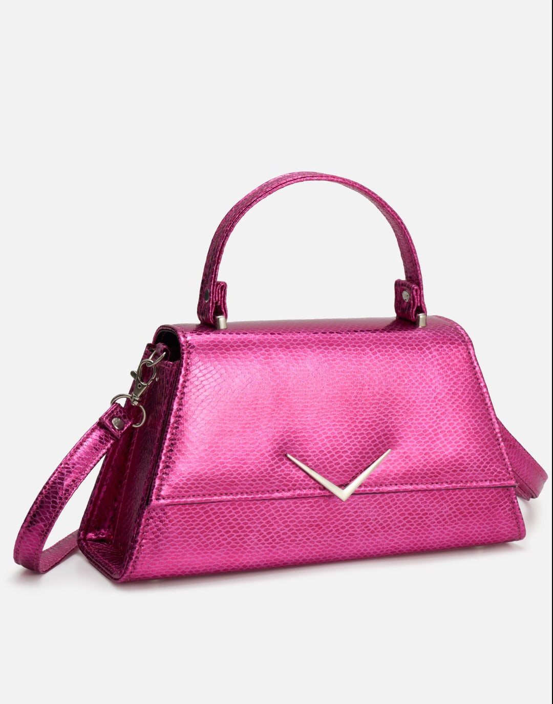 Liquorbrand Rumbler Handbag – Pink Snake Rockabilly Bowling Bag