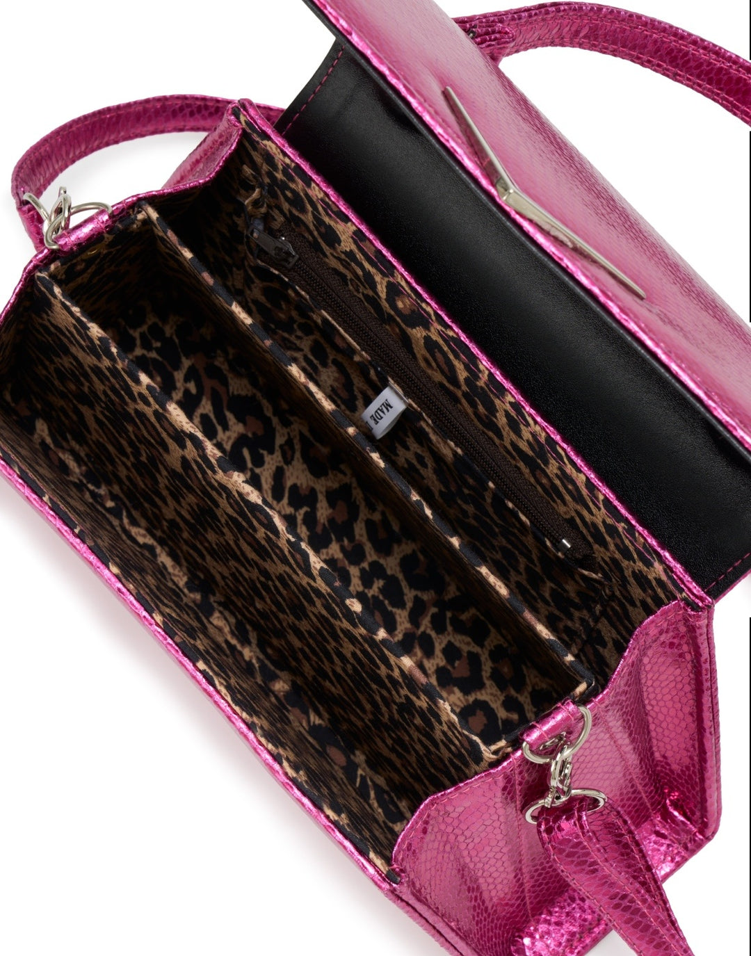 Liquorbrand Rumbler Handbag – Pink Snake Rockabilly Bowling Bag