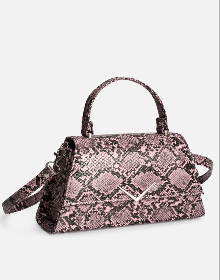 Liquorbrand Rumbler Handbag – Bold Snake Rockabilly Bowling Bag