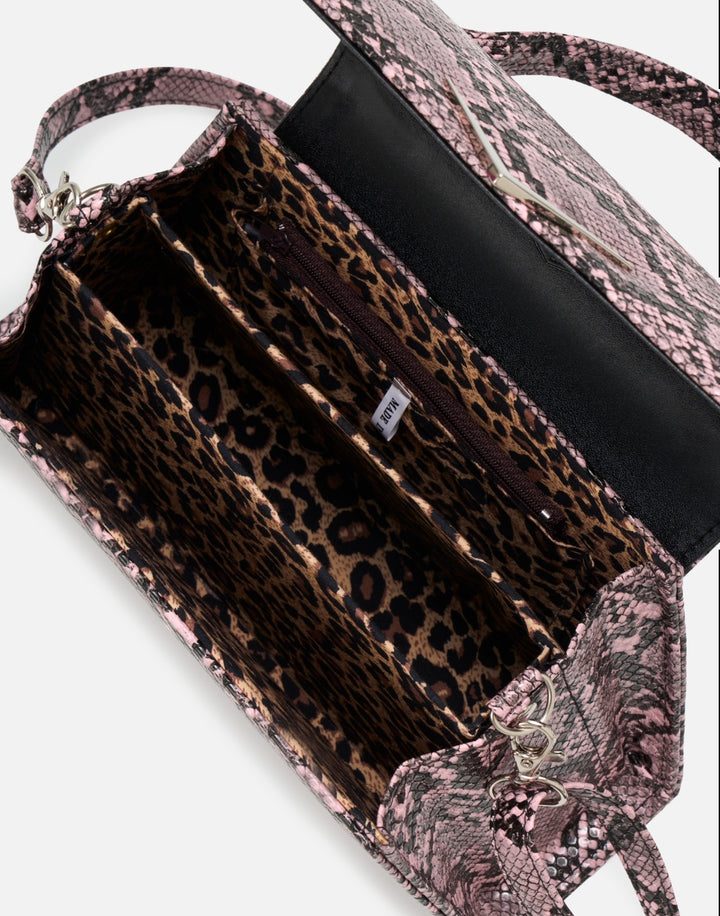 Liquorbrand Rumbler Handbag – Bold Snake Rockabilly Bowling Bag