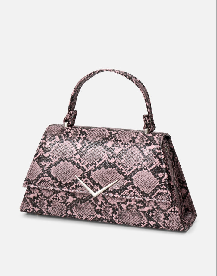 Liquorbrand Rumbler Handbag – Bold Snake Rockabilly Bowling Bag